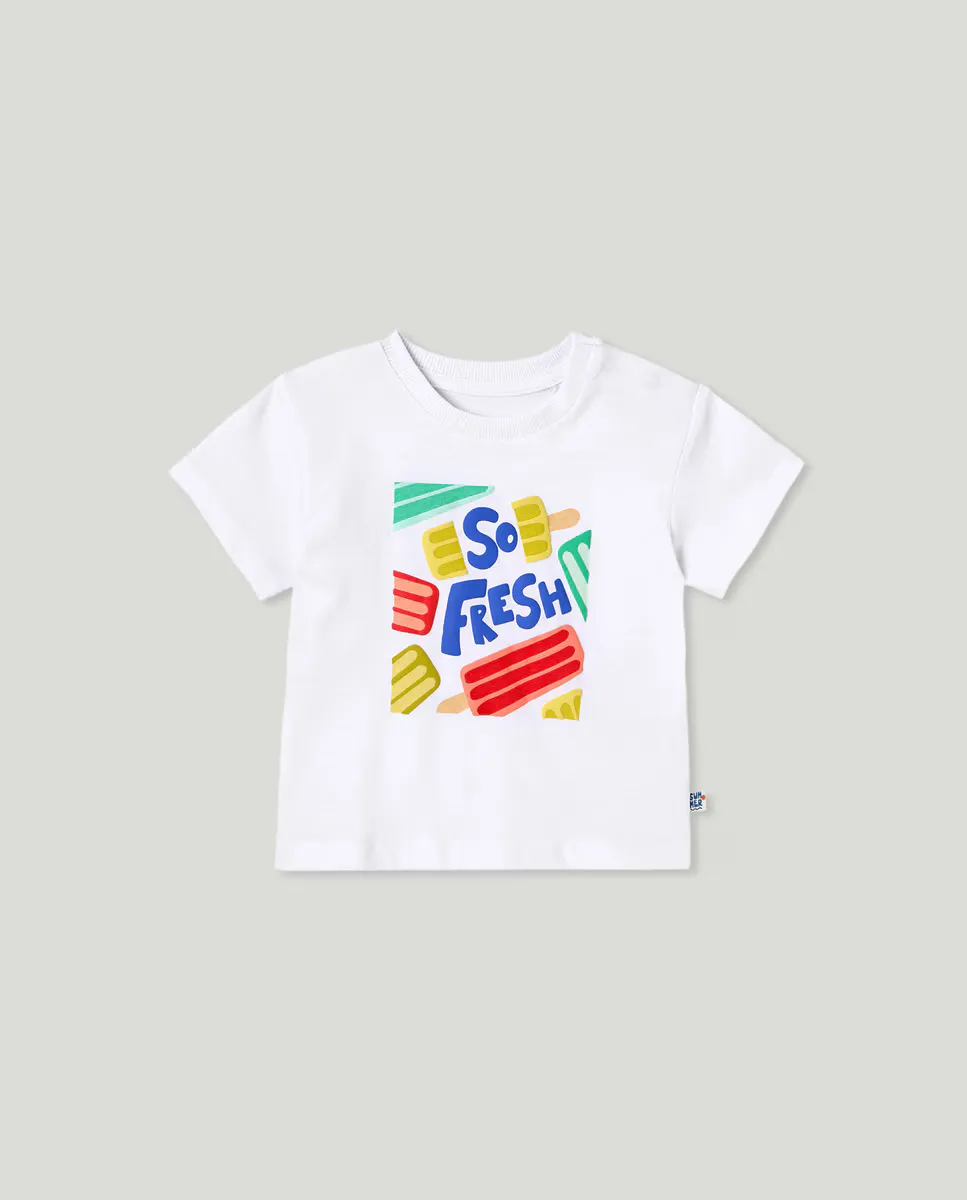 Футболка с короткими рукавами и принтом для мальчика Baby El Corte Inglés, цвет Blanco roto
Футболка с короткими рукавами и принтом для мальчика Baby El Corte Inglés, цвет Blanco roto