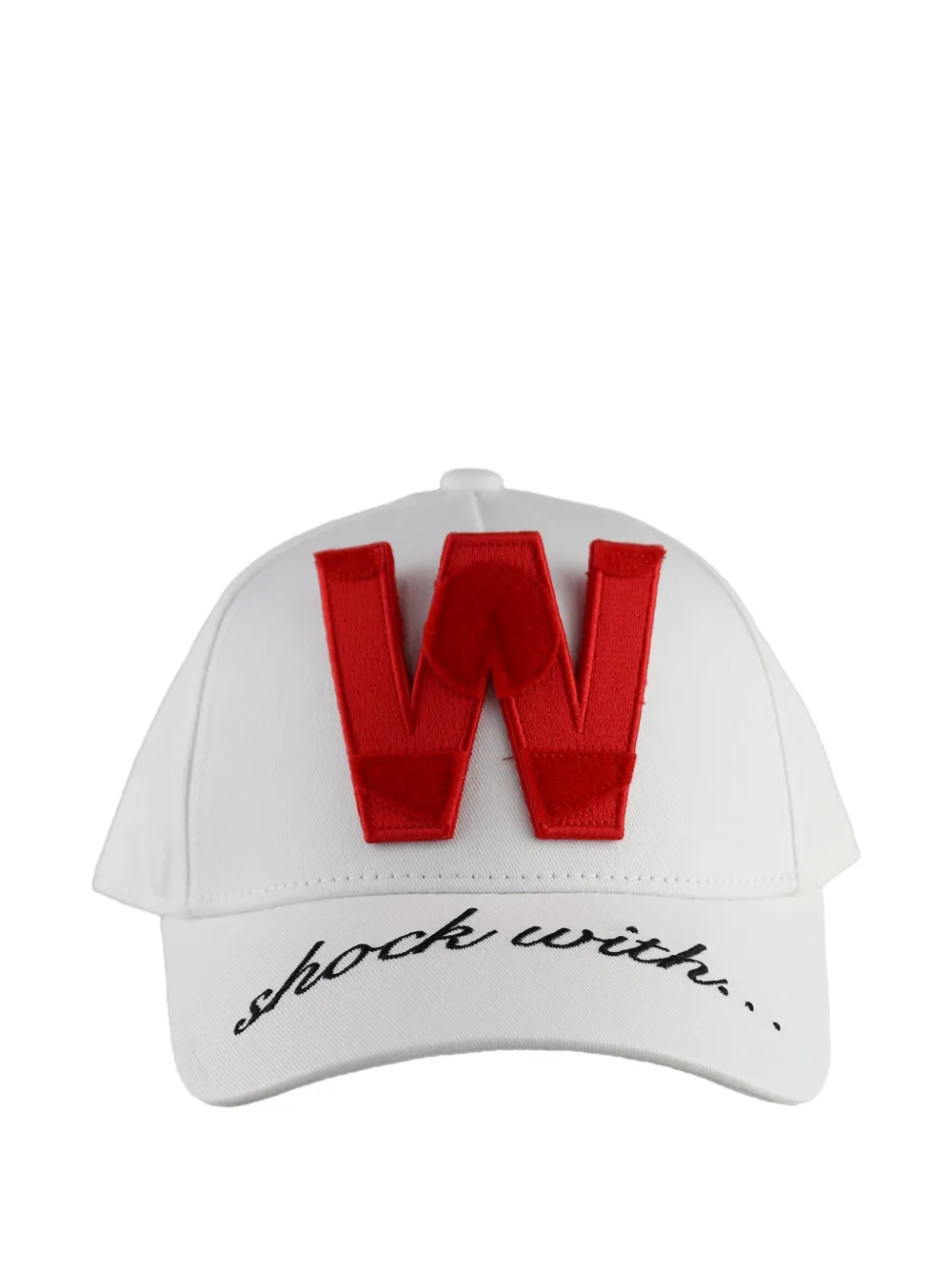 Кепка Smiley Walter Van Beirendonck, белый 
Кепка Smiley Walter Van Beirendonck, белый