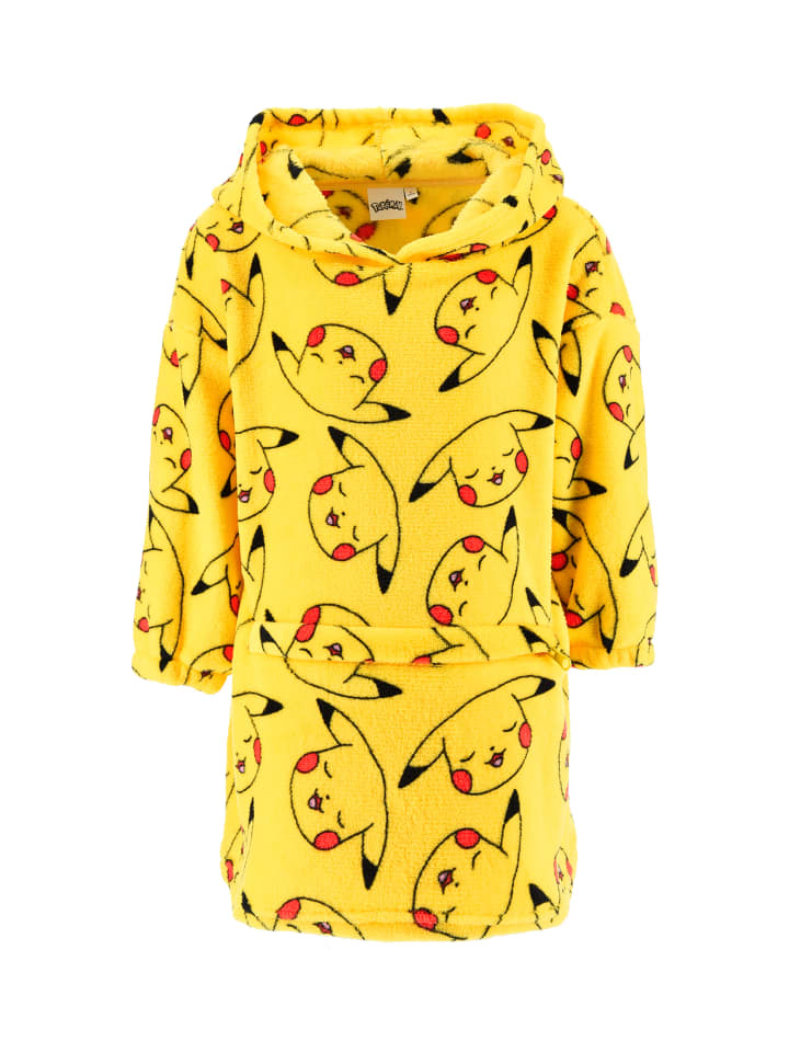 Pokémon Толстовка с капюшоном в виде пледа, желтого цвета
Pokémon Толстовка с капюшоном в виде пледа, желтого цвета