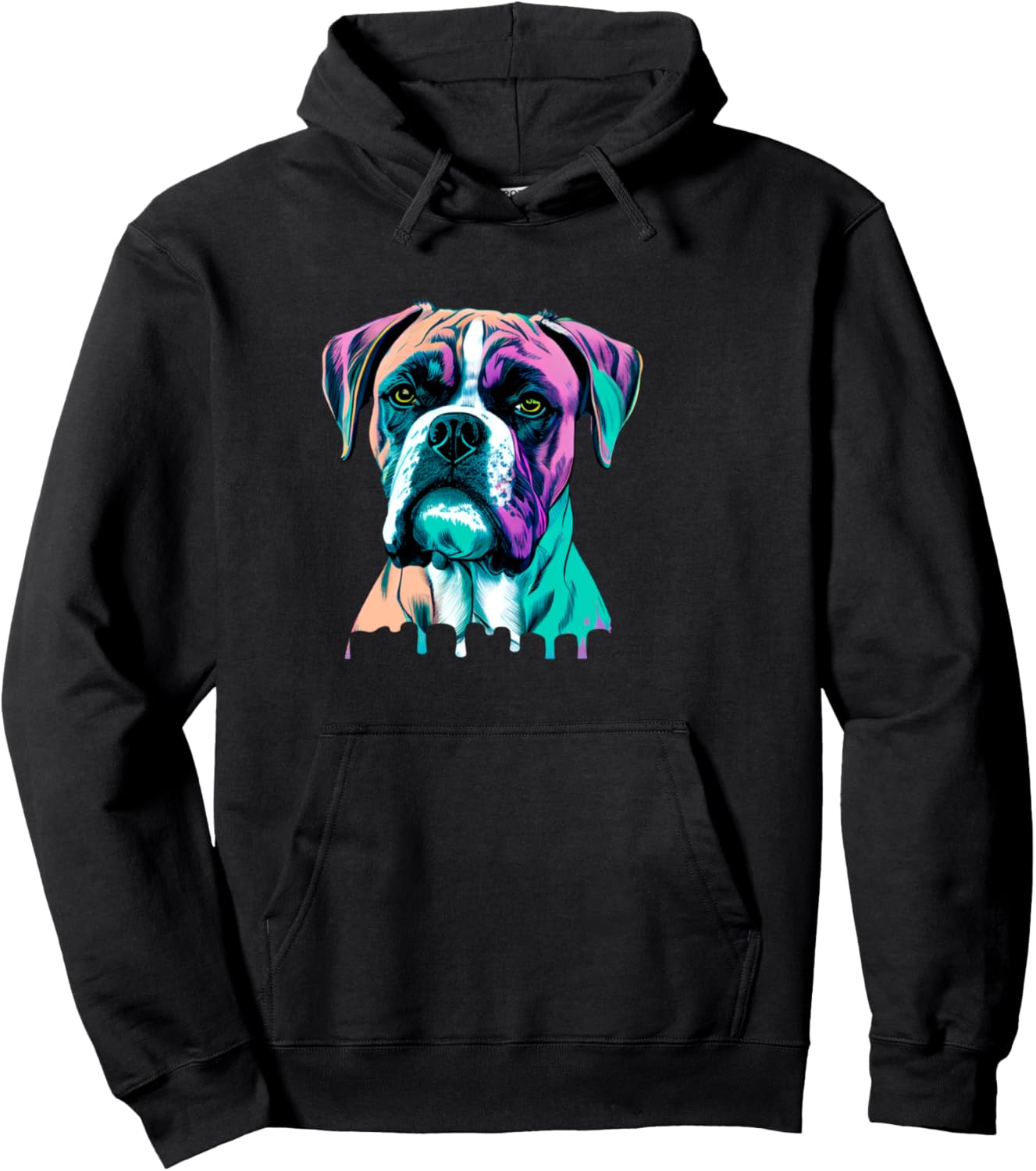 Разноцветная толстовка с изображением собаки породы боксер Colorful Boxer Dog Bright Vibrant Fun Animal
Разноцветная толстовка с изображением собаки породы боксер Colorful Boxer Dog Bright Vibrant Fun Animal