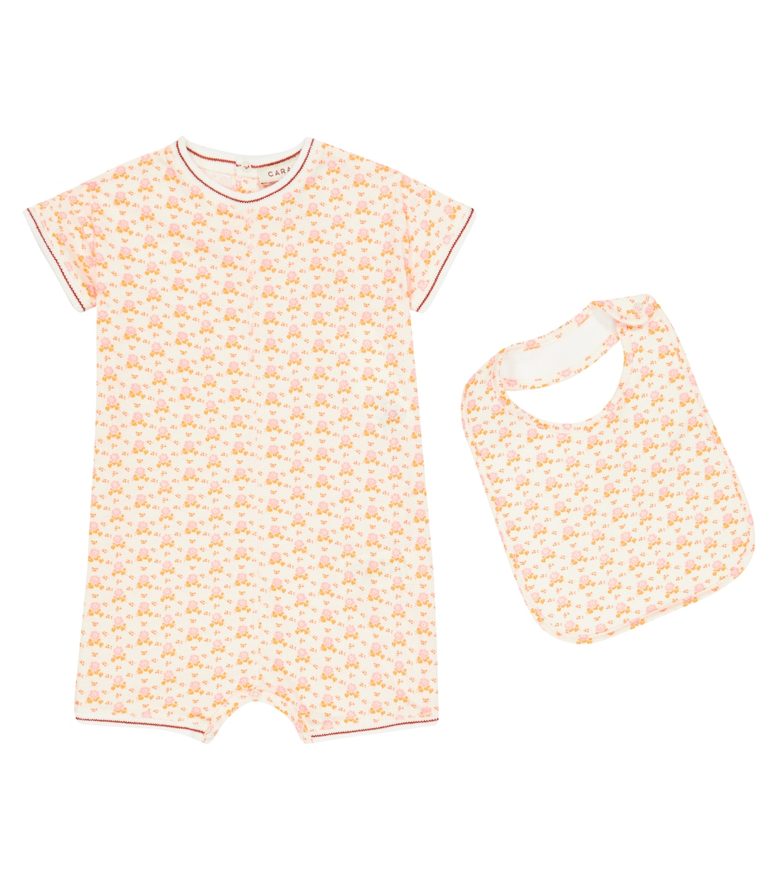 Комплект боди и нагрудника из хлопка Baby Petersham Caramel, Polka Floral Terracotta
Комплект боди и нагрудника из хлопка Baby Petersham Caramel, Polka Floral Terracotta