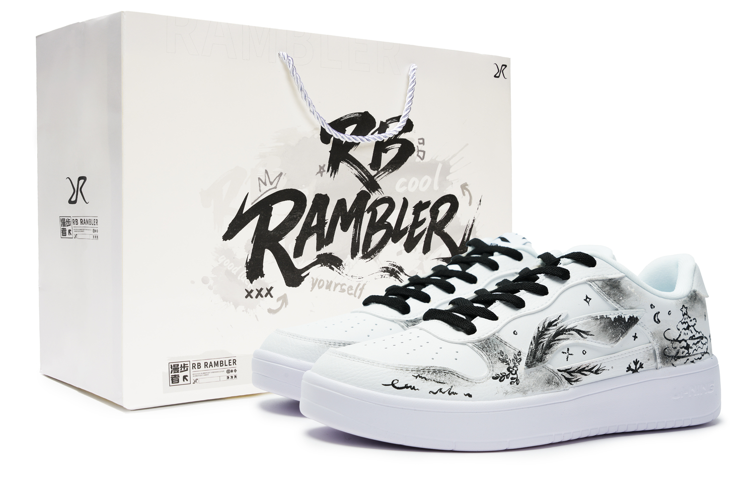 LINING Скейтерские кросовки Pontoon Boats Wear resistant And Lightweight Low top мужские белый черный
LINING Скейтерские кросовки Pontoon Boats Wear resistant And Lightweight Low top мужские белый черный