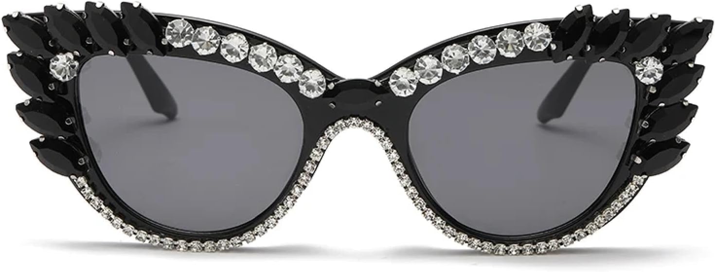 Солнцезащитные очки с защитой от УФ-излучения UV400 | «Кошачий глаз», разноцветные, с крупными бриллиантами | Для женщин и мужчин, для занятий спортом на открытом воздухе и вождения DSVIGF, Black Black
Солнцезащитные очки с защитой от УФ-излучения UV400 | «Кошачий глаз», разноцветные, с крупными бриллиантами | Для женщин и мужчин, для занятий спортом на открытом воздухе и вождения DSVIGF, Black Black