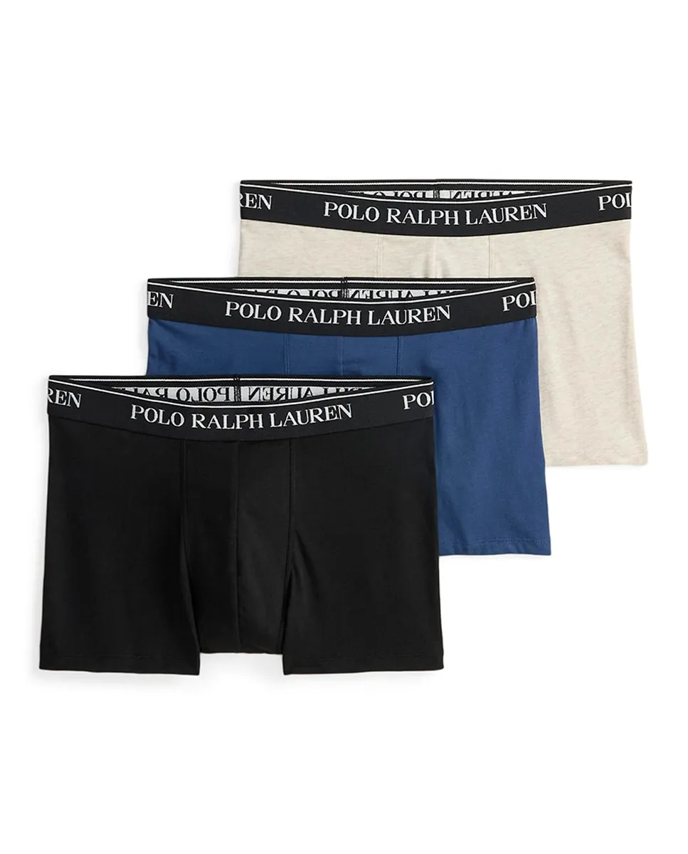 Набор из трех мужских хлопковых боксеров в разных цветах Polo Ralph Lauren
Набор из трех мужских хлопковых боксеров в разных цветах Polo Ralph Lauren