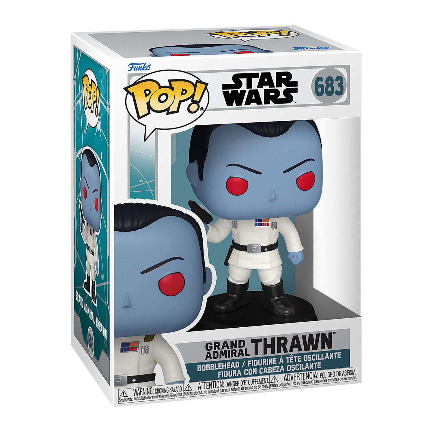 Фигурка Пупса Funko Pop гранд-адмирала Трауна - Асока из Звездных войн
Фигурка Пупса Funko Pop гранд-адмирала Трауна - Асока из Звездных войн