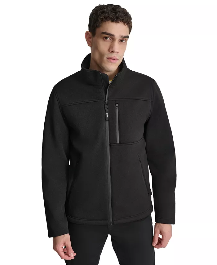 Мужская флисовая куртка с вязкой под свитер DKNY, черный
Мужская флисовая куртка с вязкой под свитер DKNY, черный