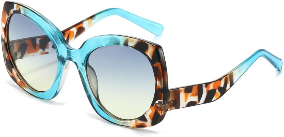 Солнцезащитные очки UV400 – большие, в градиенте конфетных цветов, в стиле панк, для женщин и мужчин, для бега и занятий спортом на открытом воздухе UYPTK, Leopard Blue
Солнцезащитные очки UV400 – большие, в градиенте конфетных цветов, в стиле панк, для женщин и мужчин, для бега и занятий спортом на открытом воздухе UYPTK, Leopard Blue