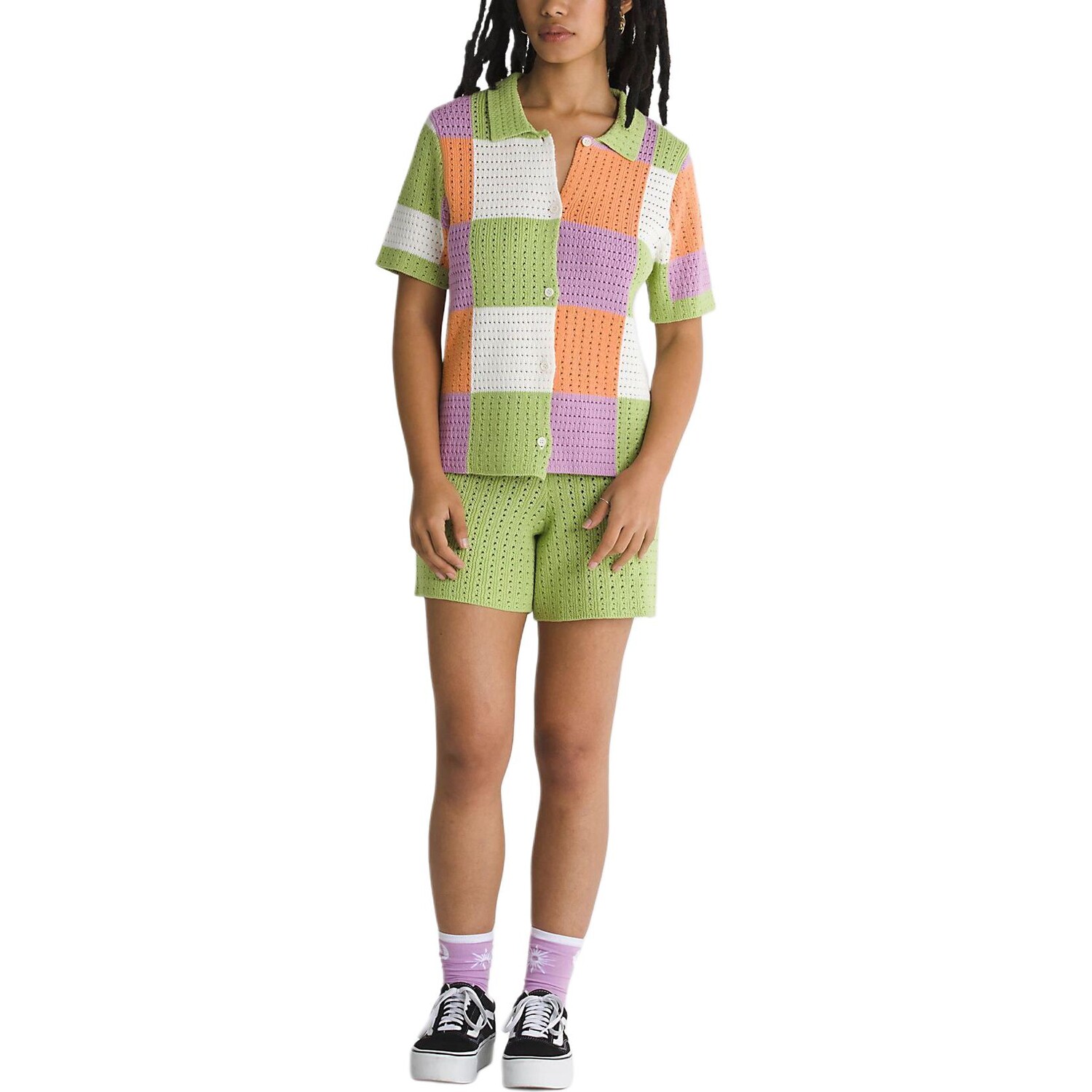 Свитер женский зеленый Vans
Свитер женский зеленый Vans