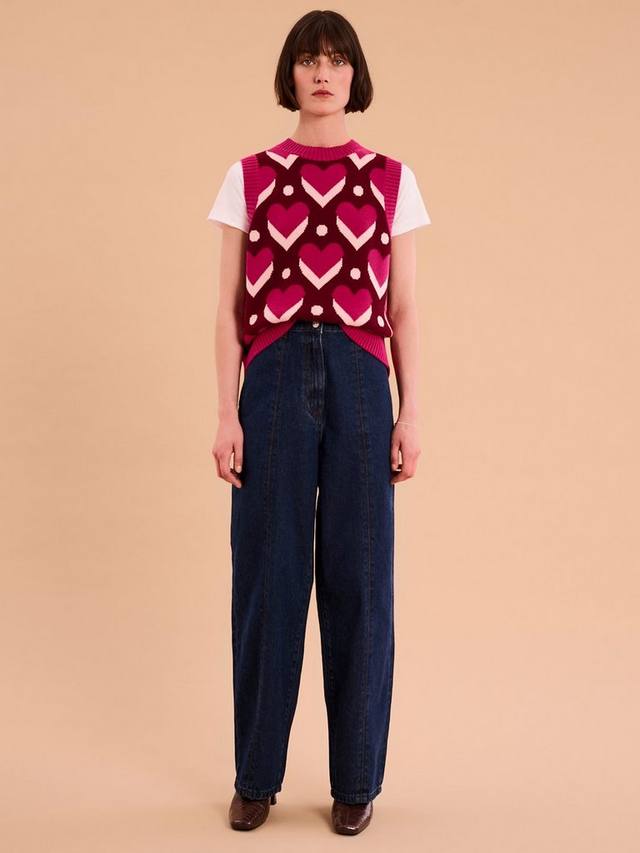 Вязаная майка bobbi OMNES, цвет Red/Pink
Вязаная майка bobbi OMNES, цвет Red/Pink