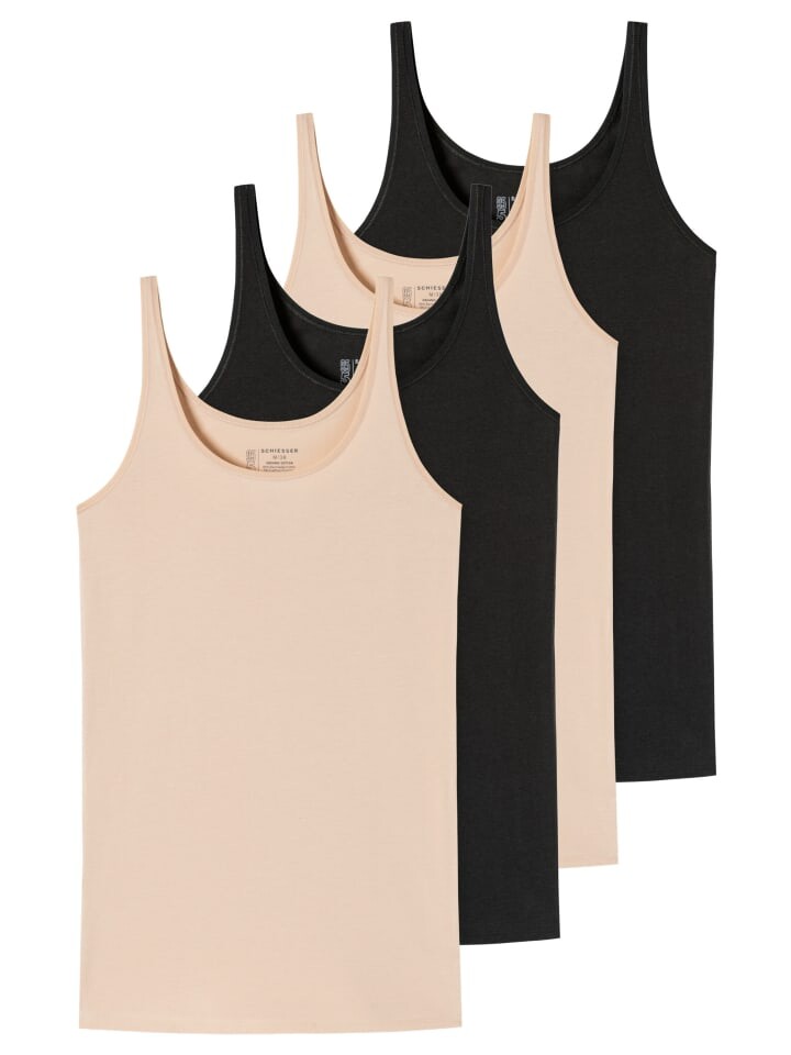 Майка Schiesser / 95/5 Organic Cotton, цвет schwarz/sand
Майка Schiesser / 95/5 Organic Cotton, цвет schwarz/sand