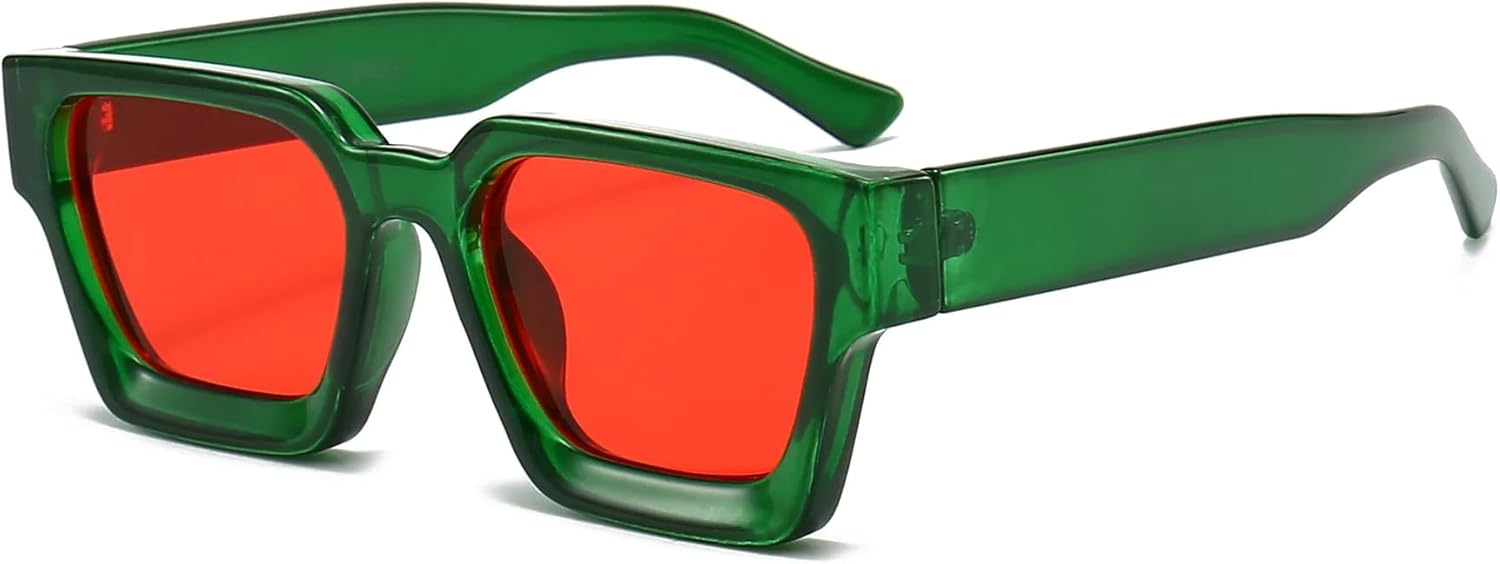 Мужские солнцезащитные очки в оправе, роскошные солнцезащитные очки в стиле ретро, модные солнцезащитные очки с защитой от УФ-излучения UV400, унисекс, женские очки SZVVBKK, Green Red
Мужские солнцезащитные очки в оправе, роскошные солнцезащитные очки в стиле ретро, модные солнцезащитные очки с защитой от УФ-излучения UV400, унисекс, женские очки SZVVBKK, Green Red