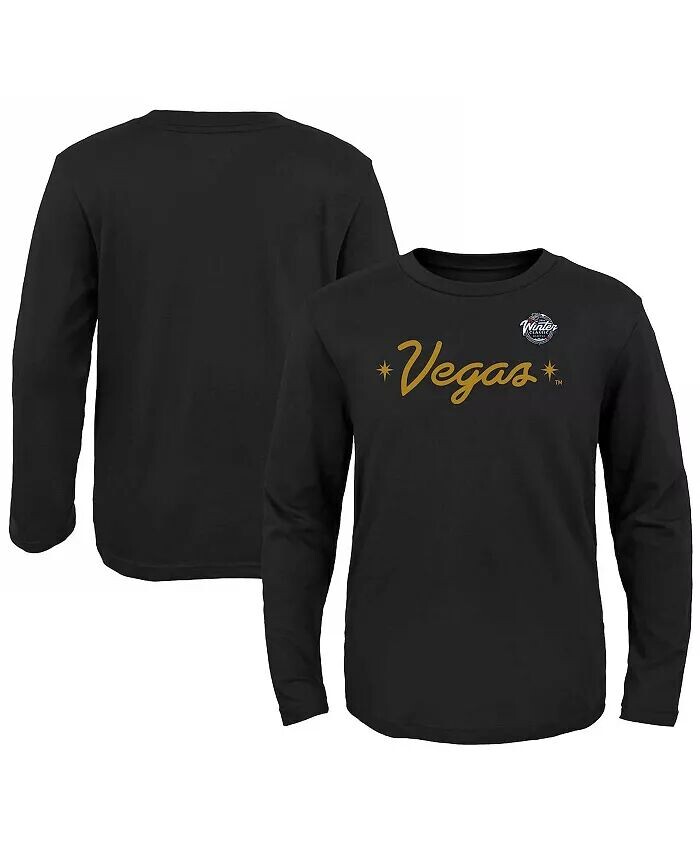 Футболка с длинным рукавом молодежная черная Vegas Golden Knights 2024 NHL Winter Classic Secondary Logo Fanatics
Футболка с длинным рукавом молодежная черная Vegas Golden Knights 2024 NHL Winter Classic Secondary Logo Fanatics