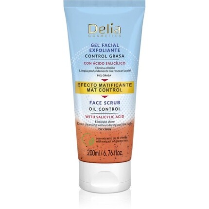Скраб для лица против прыщей с салициловой кислотой «Контроль жирности» 200мл - Unknown 
Скраб для лица против прыщей с салициловой кислотой «Контроль жирности» 200мл - Unknown