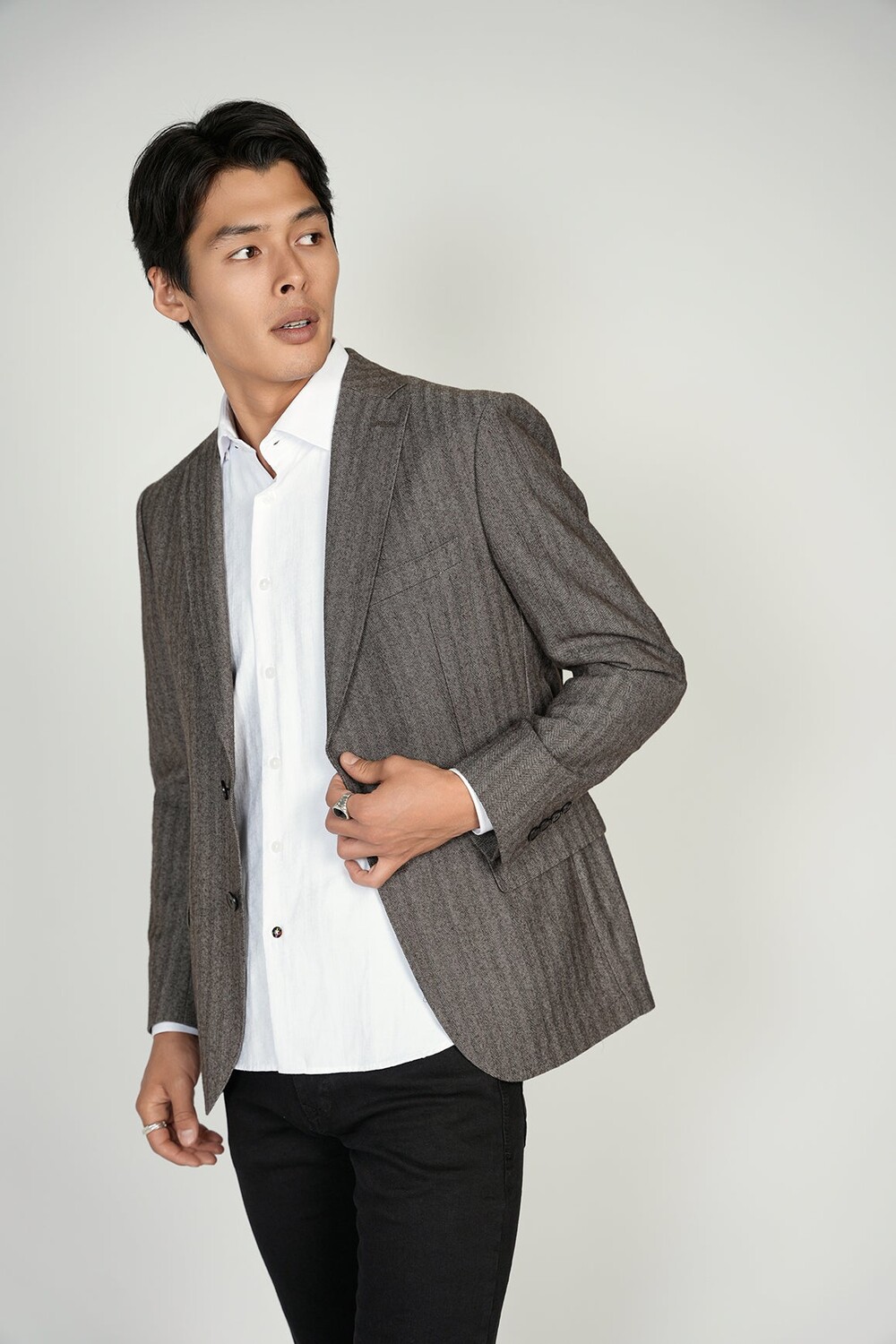 Спортивная куртка с узором «елочка» Luchiano Visconti, Серый, Спортивная куртка с узором «елочка» Luchiano Visconti
Спортивная куртка с узором «елочка» Luchiano Visconti, Серый, Спортивная куртка с узором «елочка» Luchiano Visconti