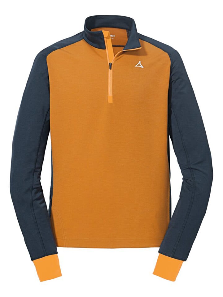 Schöffel Флисовый пуловер "Dirt Track" горчично-темно-синего цвета
Schöffel Флисовый пуловер "Dirt Track" горчично-темно-синего цвета