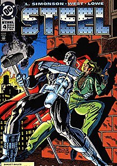 Steel (1993 series) #4 (DC Comics)
Steel (1993 series) #4 (DC Comics)