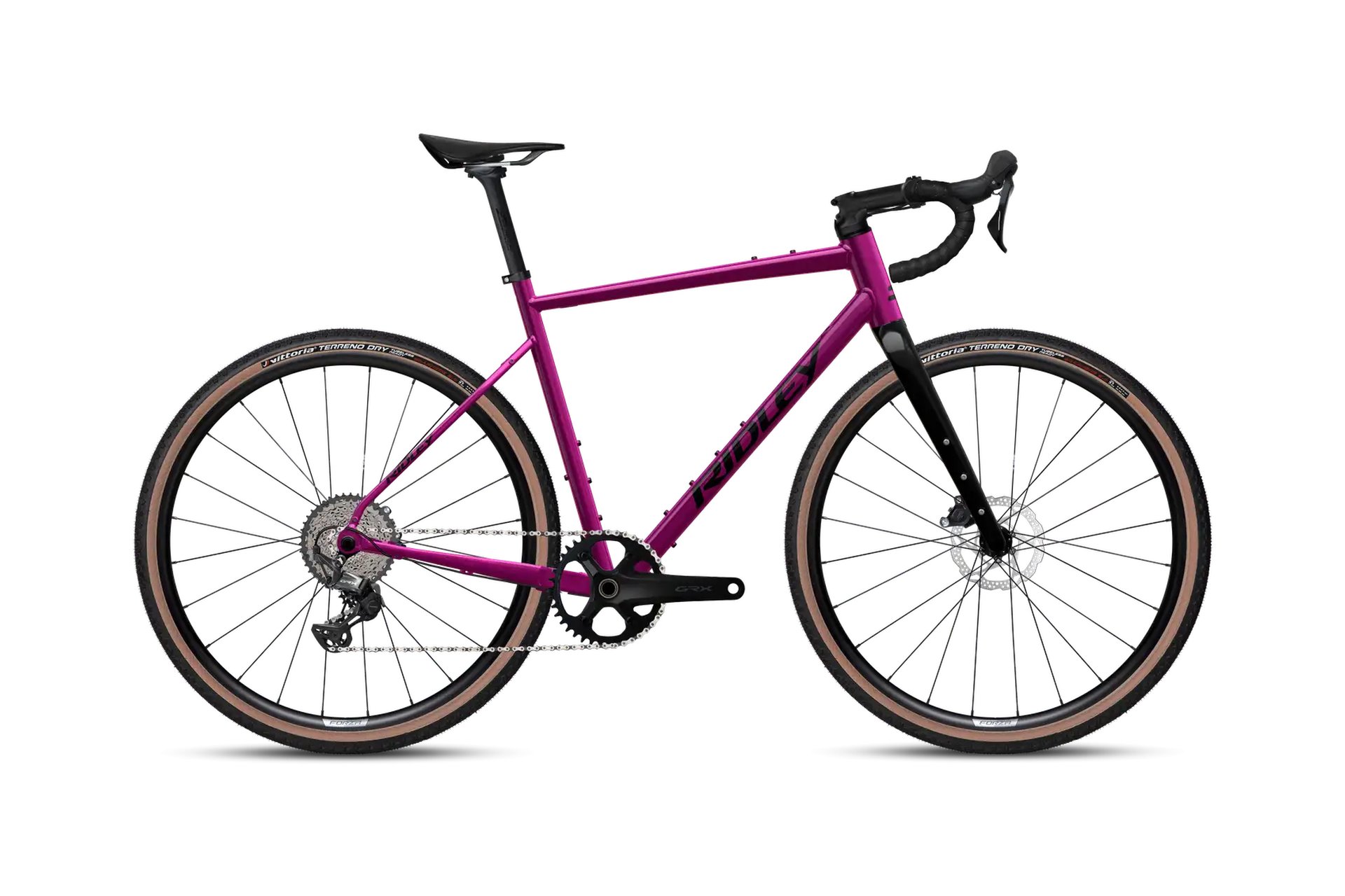 Гравийный велосипед Ridley Kanzo adventure alu - shimano grx600 - 28 дюймов - diamant - 2026, lila | jazzberry jam metallic / kav01cs
Гравийный велосипед Ridley Kanzo adventure alu - shimano grx600 - 28 дюймов - diamant - 2026, lila | jazzberry jam metallic / kav01cs