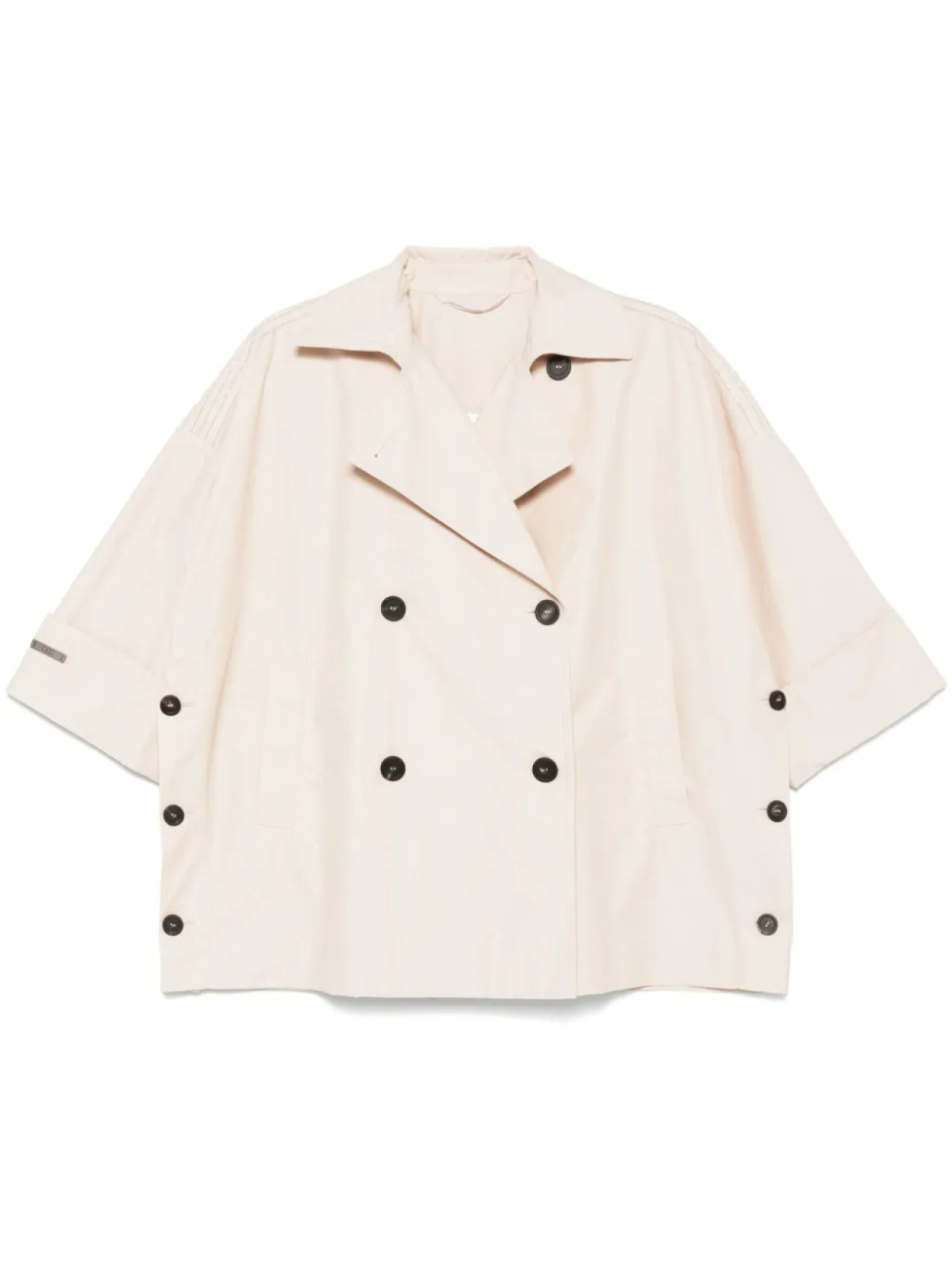 Тренч Peserico с отделкой бисером, нейтральный
Тренч Peserico с отделкой бисером, нейтральный