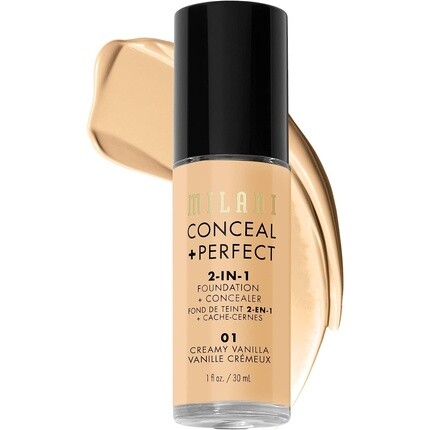 Milani Conceal + Тональный крем Perfect 2-в-1 + Консилер Creamy Vanilla
Milani Conceal + Тональный крем Perfect 2-в-1 + Консилер Creamy Vanilla
