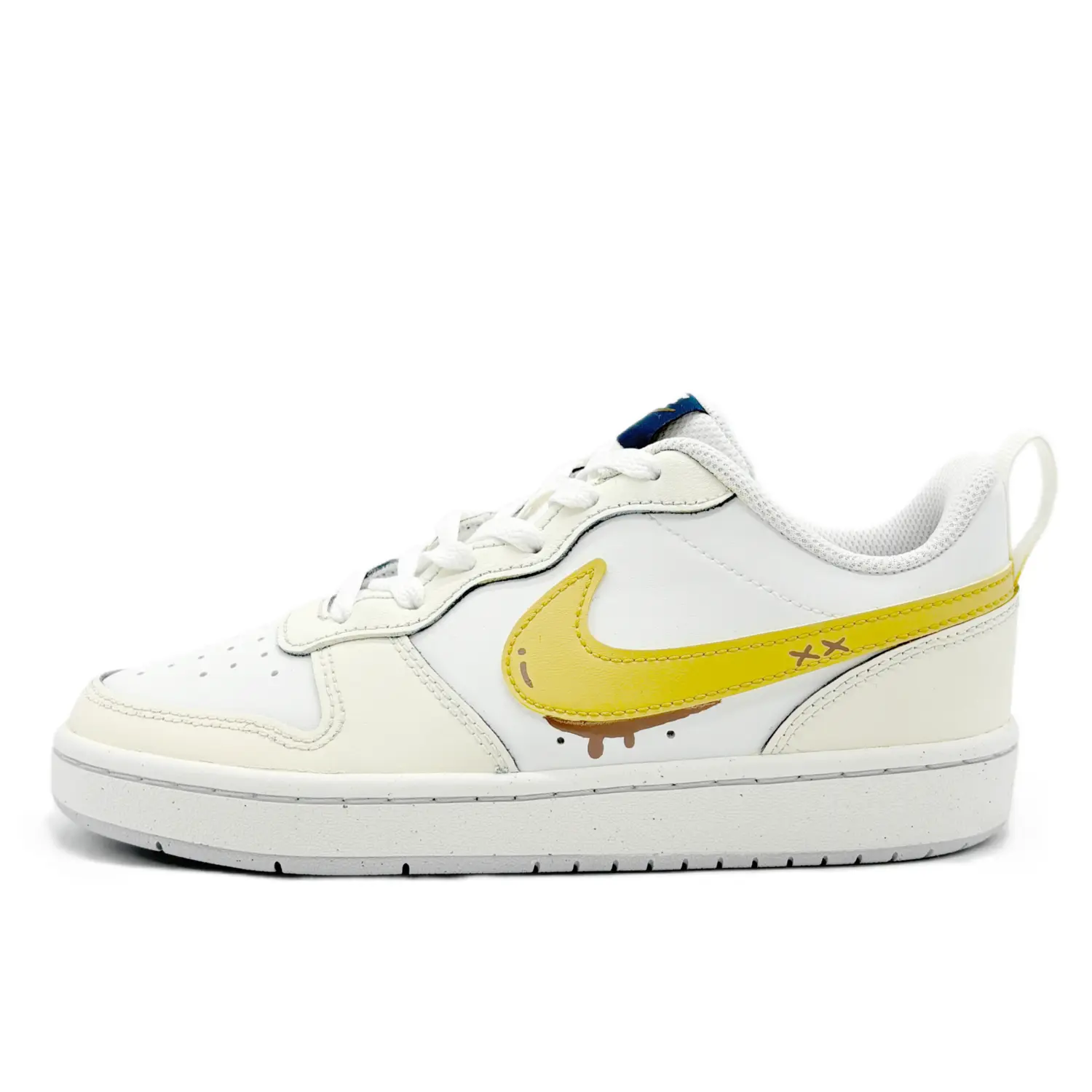 Nike Кроссовки Court Borough Low 2 Slip Resistant Abrasion Resistant Low top Kids' Skateboarding Shoes Milk White/Custard Unisex
Nike Кроссовки Court Borough Low 2 Slip Resistant Abrasion Resistant Low top Kids' Skateboarding Shoes Milk White/Custard Unisex