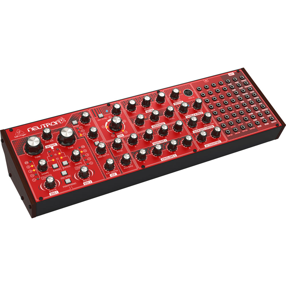 Синтезатор Behringer Neutron Paraphonic Semi-Modular Analog NEUTRON
Синтезатор Behringer Neutron Paraphonic Semi-Modular Analog NEUTRON
