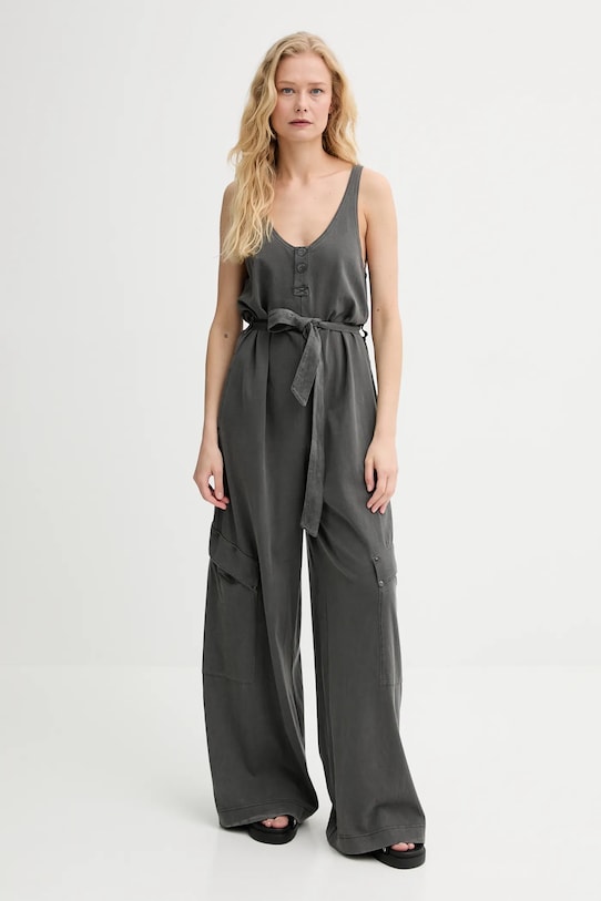 Хлопковый комбинезон G-Star, серый
Хлопковый комбинезон G-Star, серый