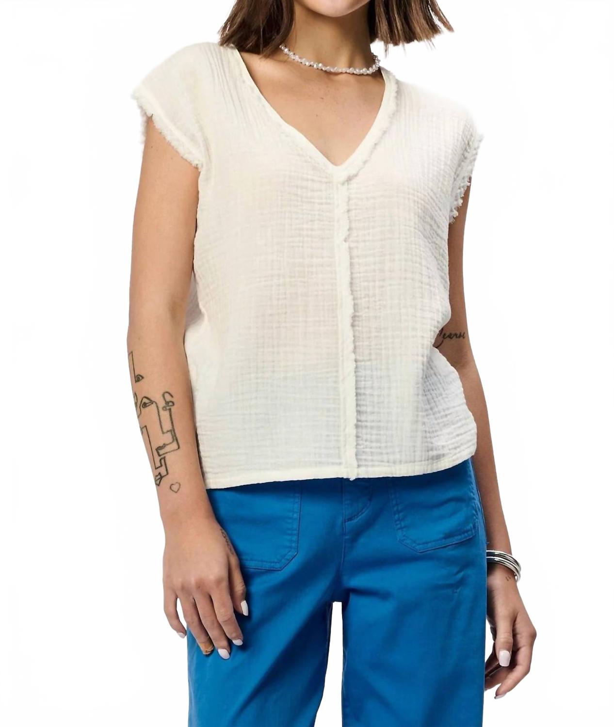 Топ из марли Another Love, белый
Топ из марли Another Love, белый