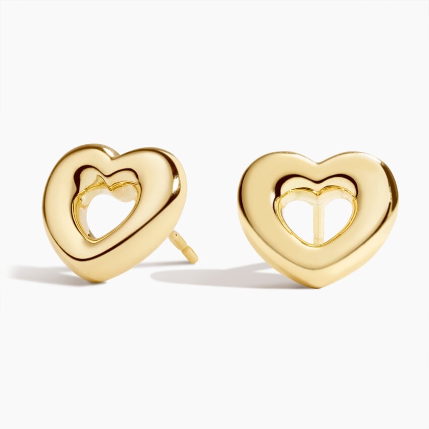 Серьги-Гвоздики в форме сердца Brilliant Earth
Серьги-Гвоздики в форме сердца Brilliant Earth