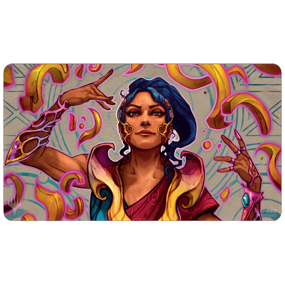Аксессуары Ultra Pro MtG Playmat: The Lost Caverns of Ixalan - Saheeli, the Sun's Brilliance
Аксессуары Ultra Pro MtG Playmat: The Lost Caverns of Ixalan - Saheeli, the Sun's Brilliance