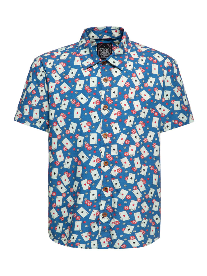 Рубашка King Kerosin, синий
Рубашка King Kerosin, синий