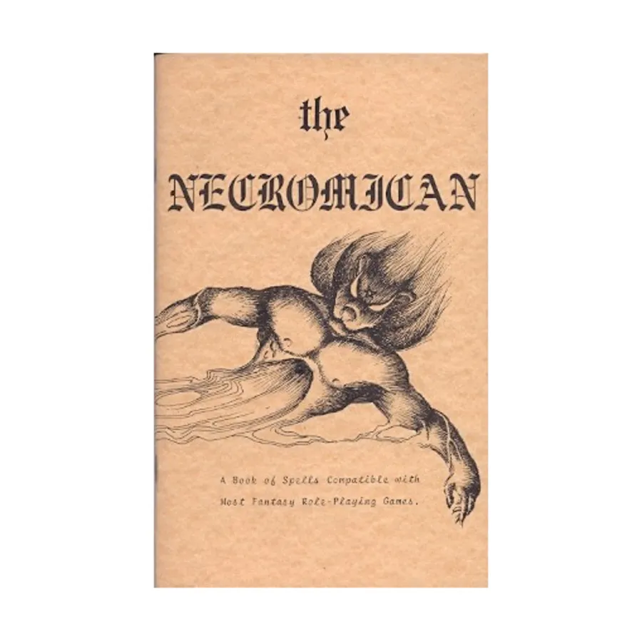 Necromican, Fantasy Supplements (Fantasy Art Enterprises), мягкая обложка
Necromican, Fantasy Supplements (Fantasy Art Enterprises), мягкая обложка