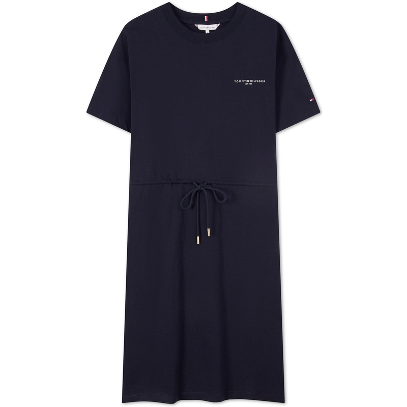 Tommy Hilfiger Женское платье с короткими рукавами Navy Blue
Tommy Hilfiger Женское платье с короткими рукавами Navy Blue