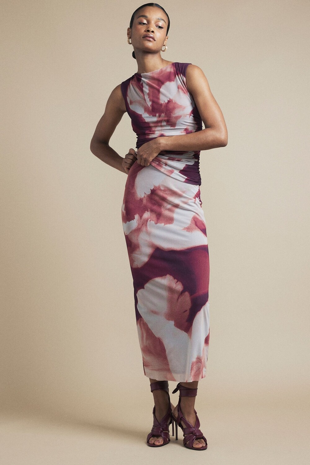 Повседневные брюки с широкими штанинами и отделкой стежками River Island, красный
Повседневные брюки с широкими штанинами и отделкой стежками River Island, красный