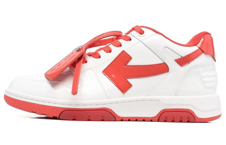 Мужские кроссовки Off-White, белый/красный 
Мужские кроссовки Off-White, белый/красный