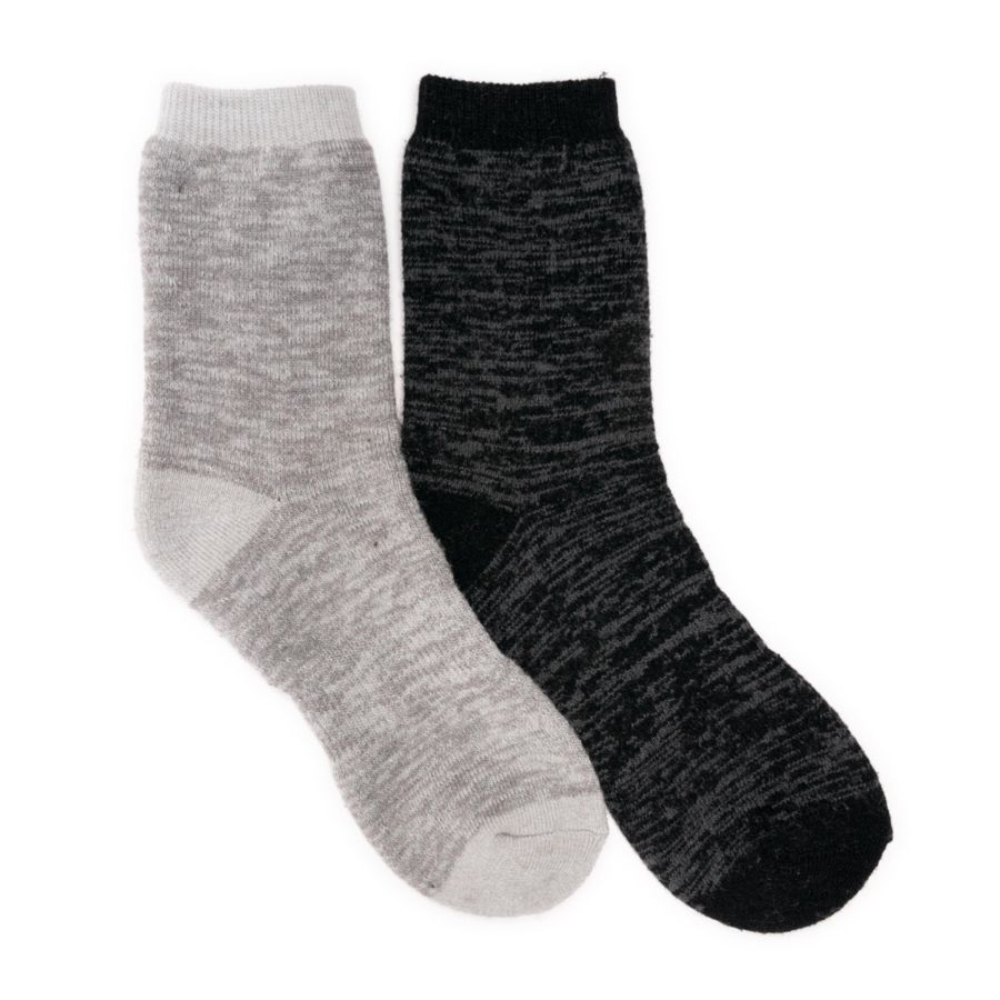 Мужские шерстяные носки 15 см (2 пары в упаковке) MUK LUKS, Grey/black marl
Мужские шерстяные носки 15 см (2 пары в упаковке) MUK LUKS, Grey/black marl
