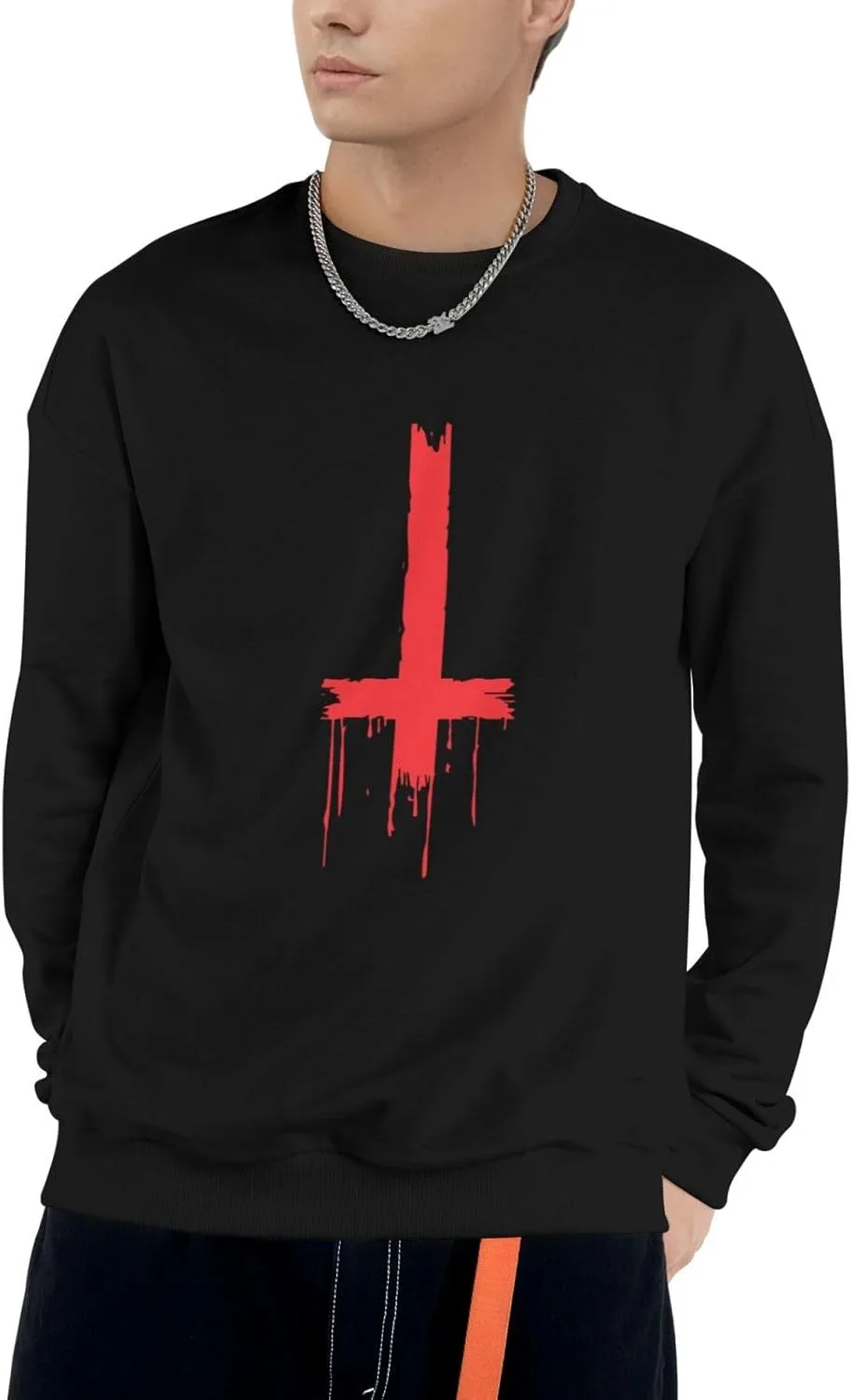 Демонический инвертированный крест свитшот мужской и женский Cotton Crew Neck HYYTNHJSD
Демонический инвертированный крест свитшот мужской и женский Cotton Crew Neck HYYTNHJSD