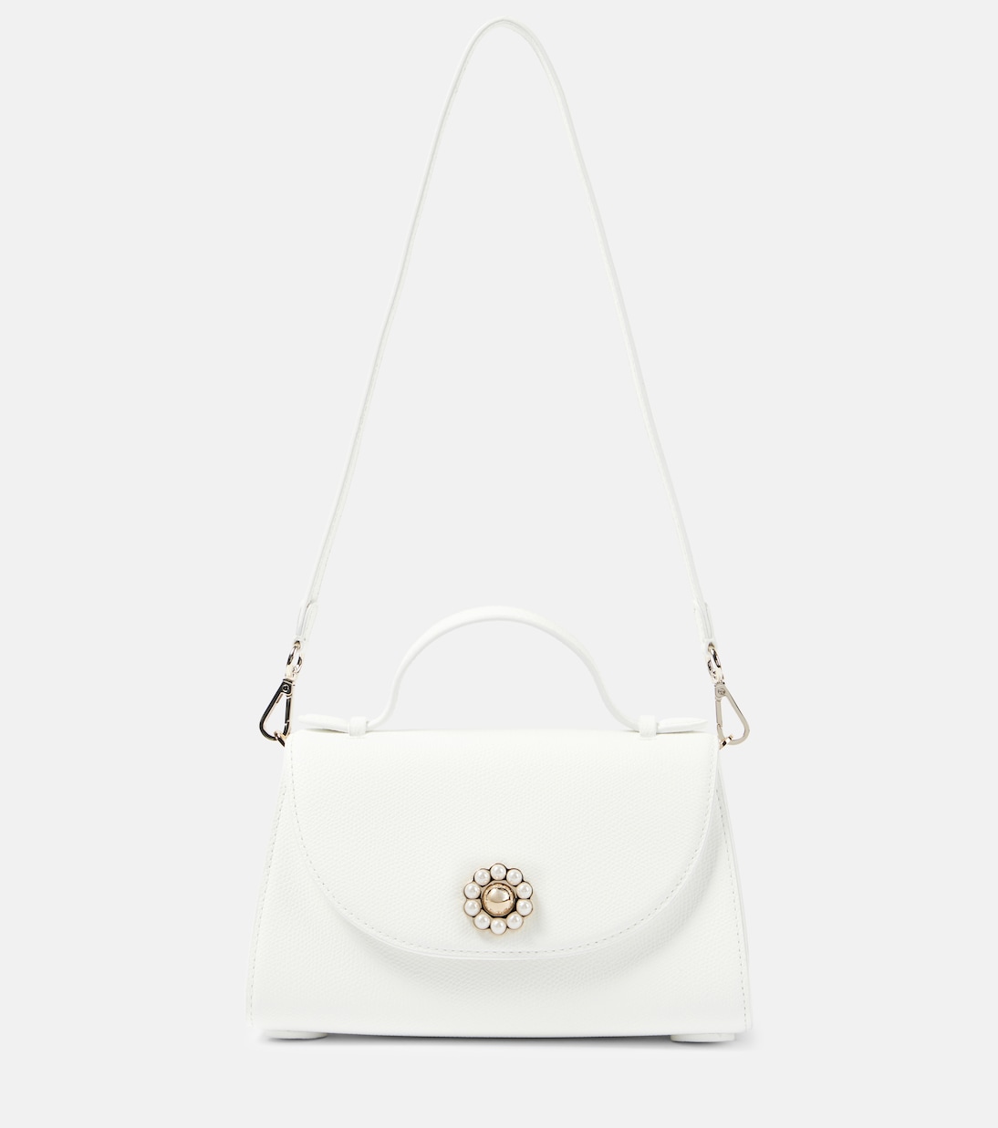 Кожаная сумка через плечо ко Дню святого Валентина Simone Rocha, белый
Кожаная сумка через плечо ко Дню святого Валентина Simone Rocha, белый