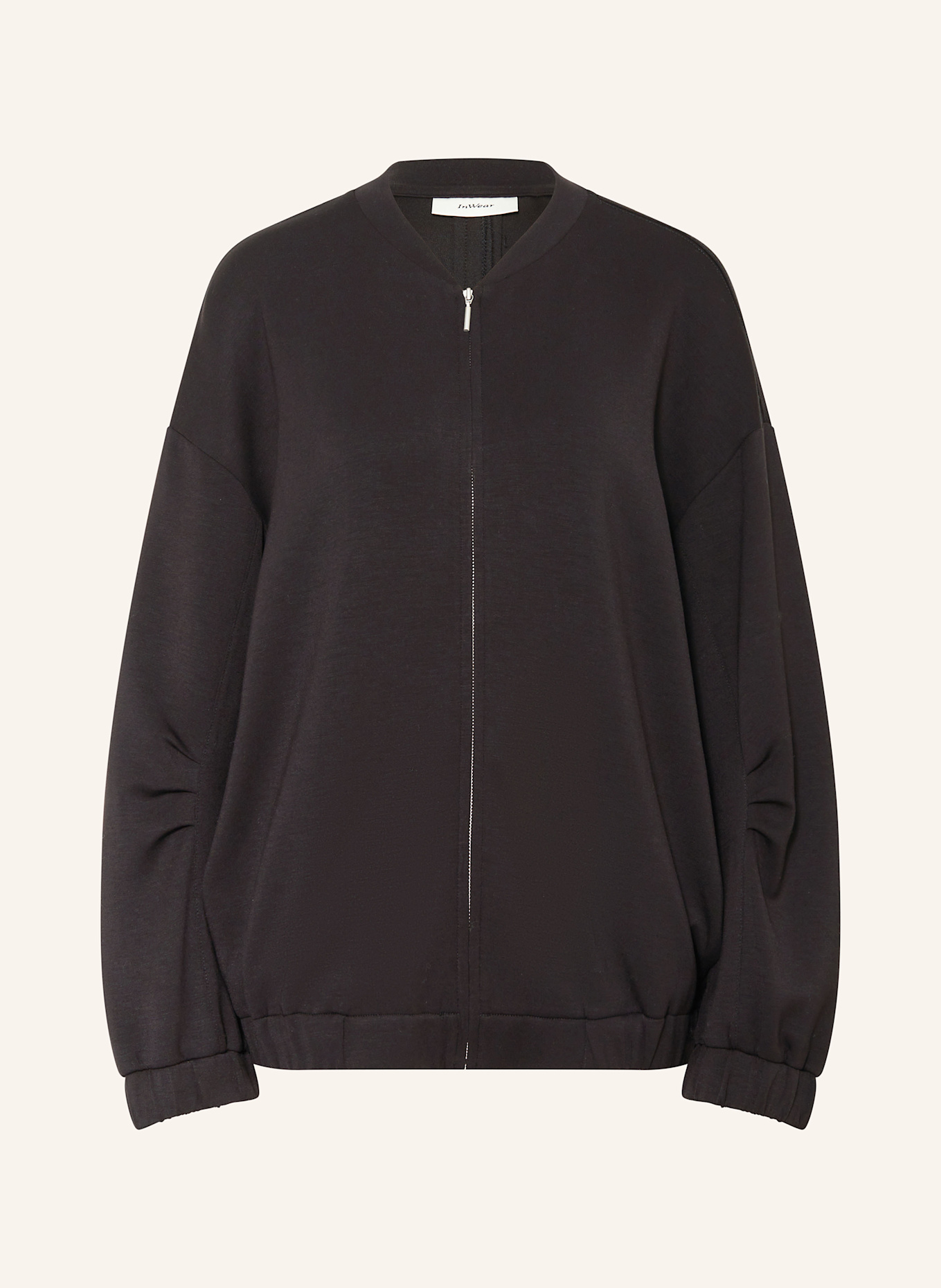 Блузон свободного кроя из трикотажа Laicentiw Inwear, черный
Блузон свободного кроя из трикотажа Laicentiw Inwear, черный