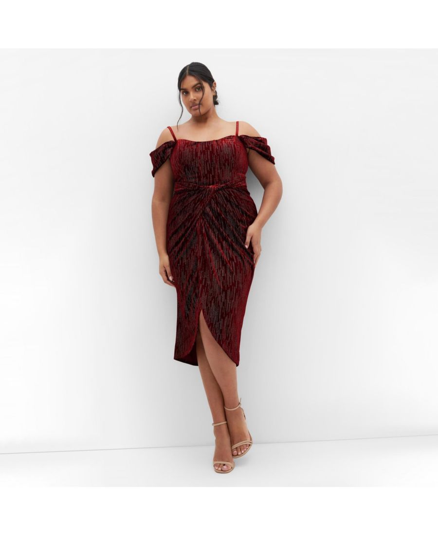 Платье Jayla больших размеров CITY CHIC, Berry
Платье Jayla больших размеров CITY CHIC, Berry