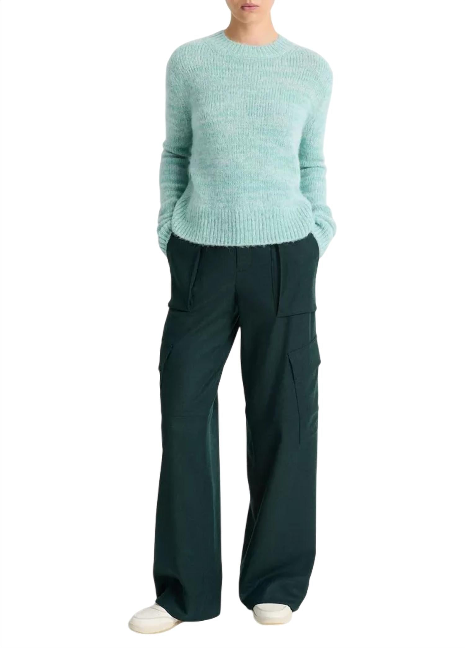 Женский разноцветный свитер с волнообразным узором и круглым вырезом Wave Gem Marl Vince, Wave Gem Marl
Женский разноцветный свитер с волнообразным узором и круглым вырезом Wave Gem Marl Vince, Wave Gem Marl