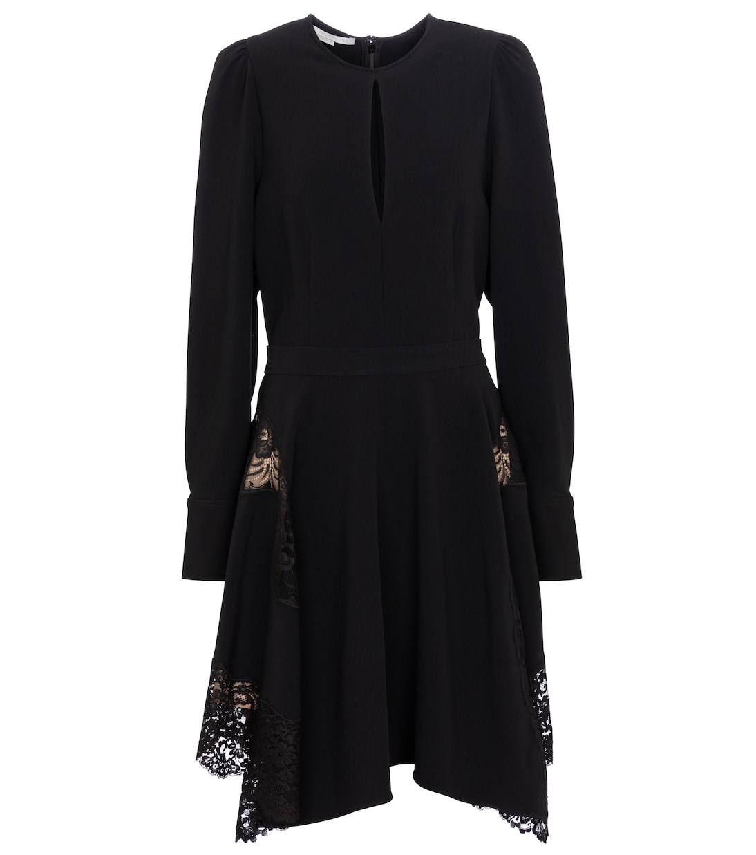 Мини-платье Celeste из кади с кружевной отделкой Stella McCartney, черный
Мини-платье Celeste из кади с кружевной отделкой Stella McCartney, черный