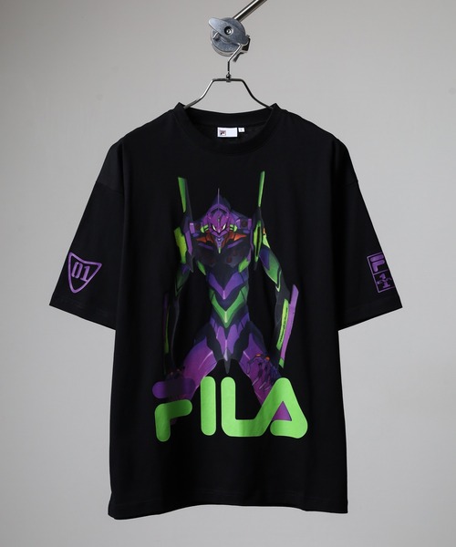 Футболка с графическим принтом, коллаборация Fila x Evangelion, черный
Футболка с графическим принтом, коллаборация Fila x Evangelion, черный
