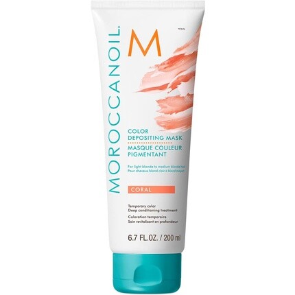 Маска для волос с эффектом кораллового цвета, Moroccanoil
Маска для волос с эффектом кораллового цвета, Moroccanoil