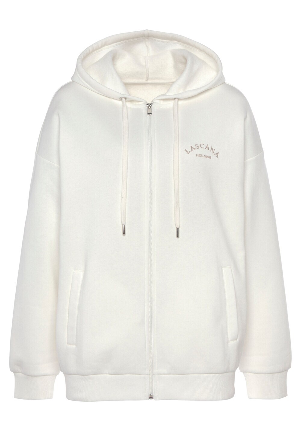 Толстовка на молнии Lascana, белый
Толстовка на молнии Lascana, белый