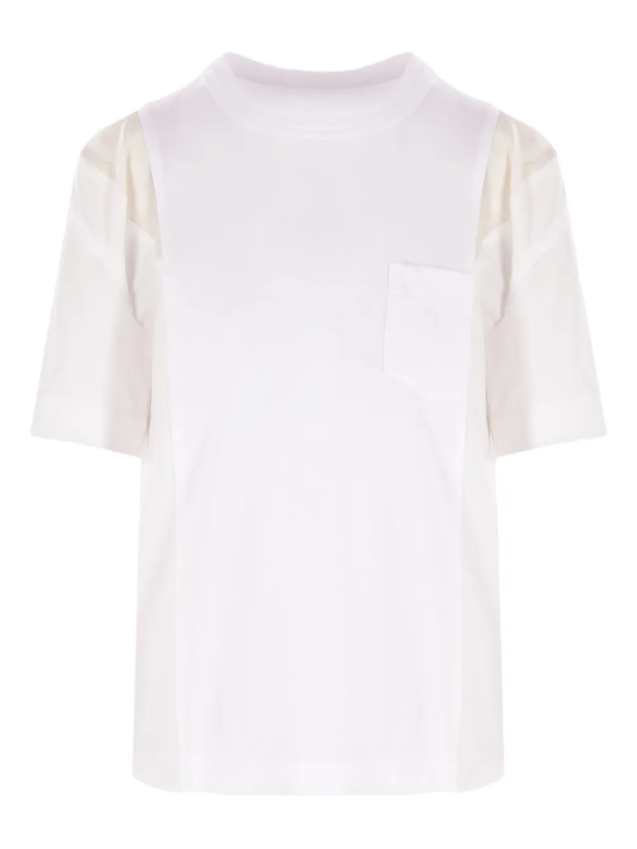 Футболка с панелями sacai, белый
Футболка с панелями sacai, белый