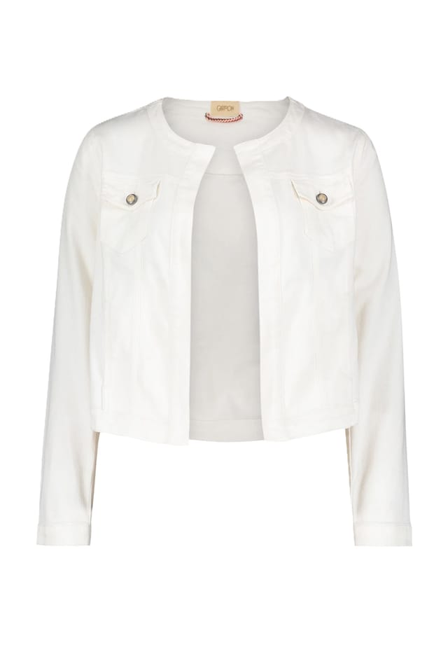 Укороченная джинсовая куртка с нагрудными карманами с клапанами Cartoon, лиловый
Укороченная джинсовая куртка с нагрудными карманами с клапанами Cartoon, лиловый