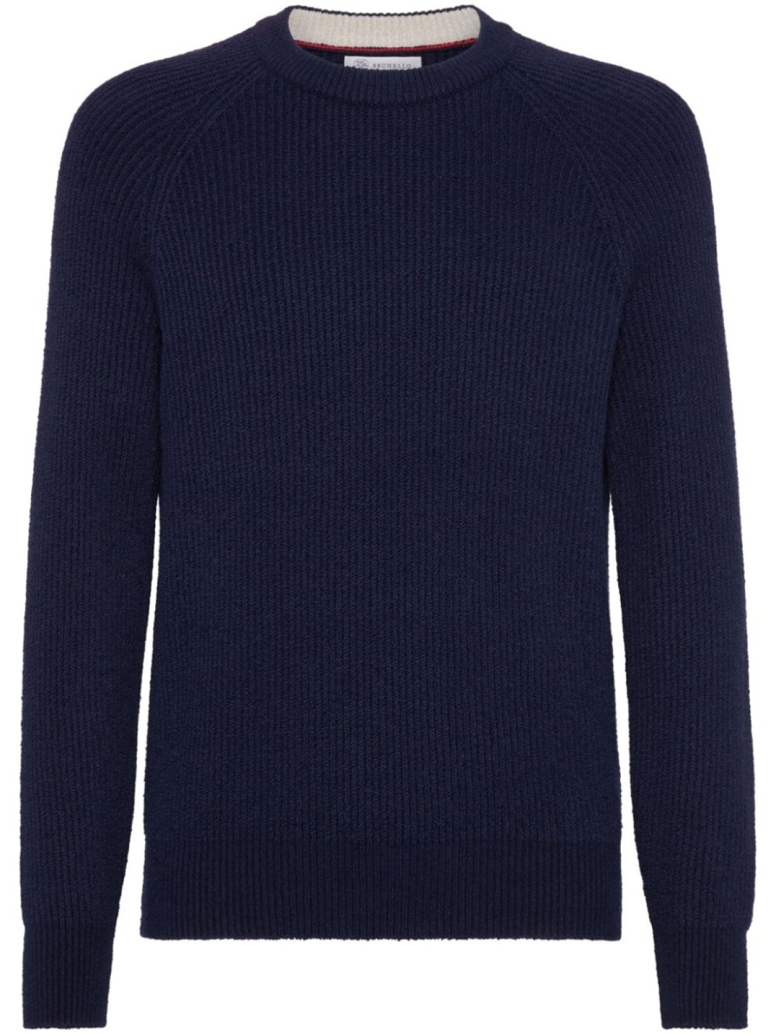 Brunello Cucinelli джемпер в рубчик, синий 
Brunello Cucinelli джемпер в рубчик, синий