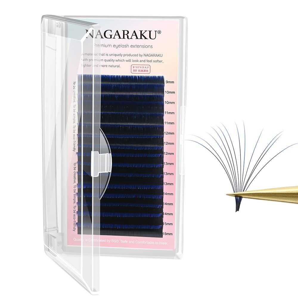 Ресницы Nagaraku Ombre классические синие Микс С, 0,07, 7-15 мм
Ресницы Nagaraku Ombre классические синие Микс С, 0,07, 7-15 мм