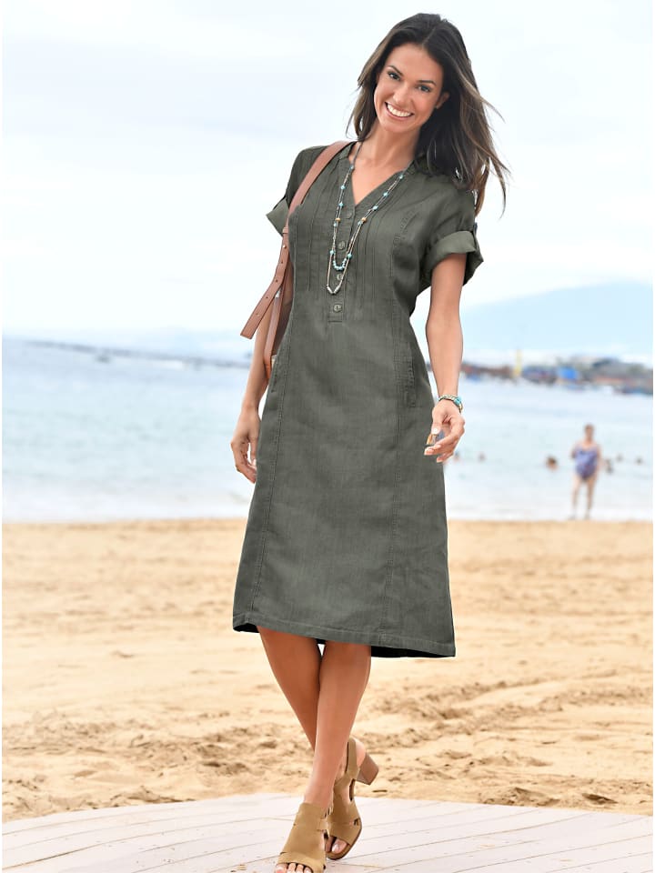 Летнее платье цвета светло-хаки WITT WEIDEN
Летнее платье цвета светло-хаки WITT WEIDEN