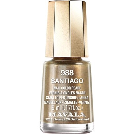 Мини-цветной крем для ногтей 5 мл 988 Сантьяго Mavala
Мини-цветной крем для ногтей 5 мл 988 Сантьяго Mavala